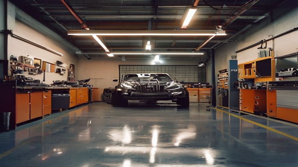 Master Mechanics workshop interior in Eden Terrace, Auckland